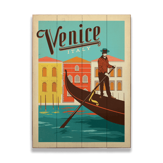 Venice, Italy  - Wood & Metal Wall Art Wood & Metal Signs Anderson Design Group