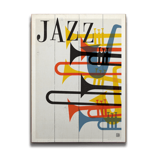 The Art of Jazz - Wood & Metal Wall Art Wood & Metal Signs Anderson Design Group