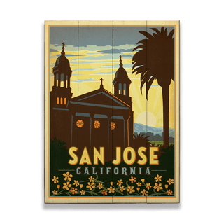 San Jose Mission  - Wood & Metal Wall Art Wood & Metal Signs Anderson Design Group