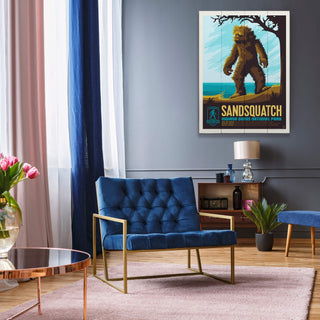 Sandsquatch: Dune Dweller - Wood Plank Wall Art Wood & Metal Signs Anderson Design Group