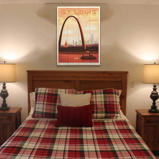 St. Louis Arch - Wood & Metal Wall Art Wood & Metal Signs Anderson Design Group