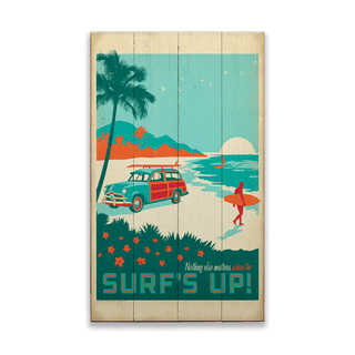Surf's Up - Wood & Metal Wall Art Wood & Metal Signs Anderson Design Group
