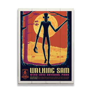 Walking Sam: The Sentinel of Sadness - Wood Plank Wall Art Wood & Metal Signs Anderson Design Group