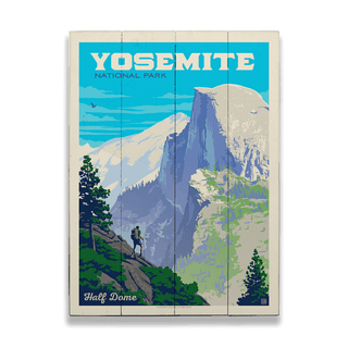 Yosemite National Park - Wood Plank Wall Art Wood & Metal Signs Anderson Design Group