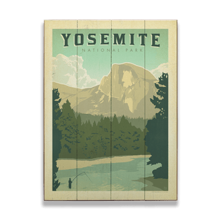 Yosemite National Park - Wood Plank Wall Art Wood & Metal Signs Anderson Design Group