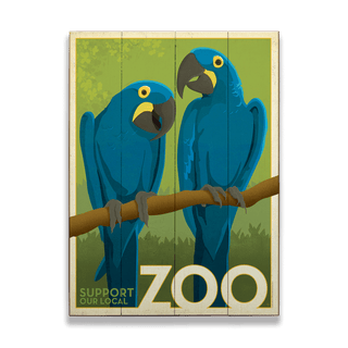 Support Our Local Zoo - Wood & Metal Wall Art Wood & Metal Signs Anderson Design Group