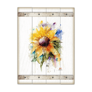 Sunflower - Wood Plank Wall Art Wood & Metal Signs Dean Crouser