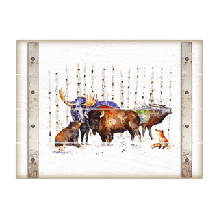 The Woodlands - Wood Plank Wall Art Wood & Metal Signs Dean Crouser