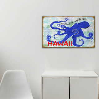 Octopus Gyo = Fish Taku - Wood & Metal Wall Art Wood & Metal Signs FishAye Trading Company