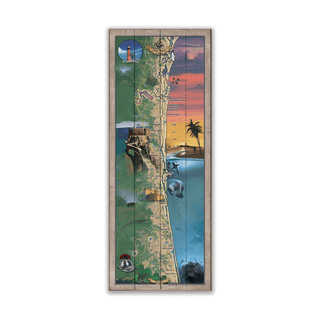 The First Coast of Florida - Wood & Metal Wall Art Wood & Metal Signs Lisa Middleton