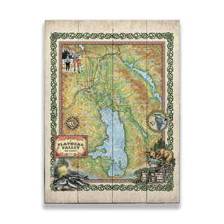 Historic Flathead Valley Montana - Wood & Metal Wall Art Wood & Metal Signs Lisa Middleton