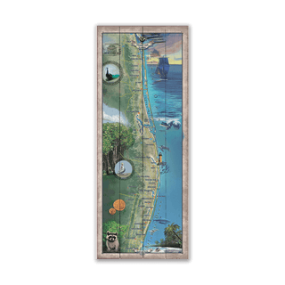 The Treasure Coast of Florida - Wood & Metal Wall Art Wood & Metal Signs Lisa Middleton