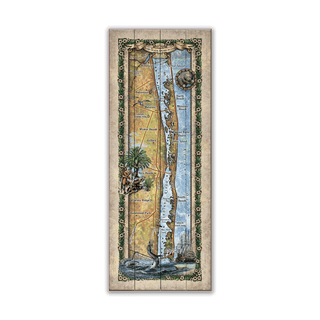 Vero Beach, Orchid Island, and the Indian River - Wood & Metal Wall Art Wood & Metal Signs Lisa Middleton