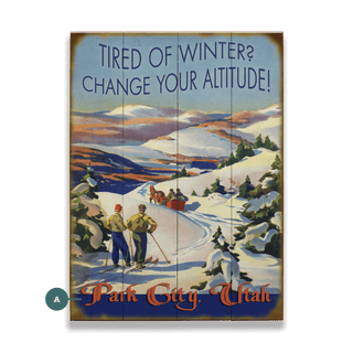 Tired of Winter? - Wood & Metal Wall Art Wood & Metal Wall Art Meissenburg Designs Wood 17" x 23"