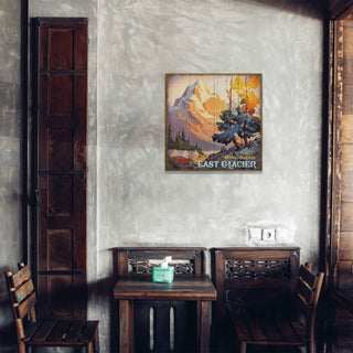 Reinvigorate: Mountain Cabin Scene - Wood & Metal Wall Art Wood & Metal Signs Meissenburg Designs