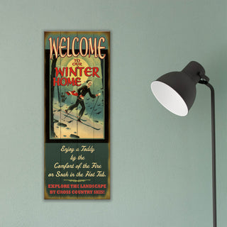 Winter Home XCountry: Generic - Wood & Metal Wall Art Wood & Metal Wall Art Meissenburg Designs