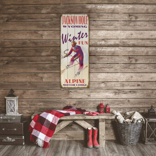 Suit Up for Winter Fun - Wood & Metal Wall Art Wood & Metal Wall Art Meissenburg Designs