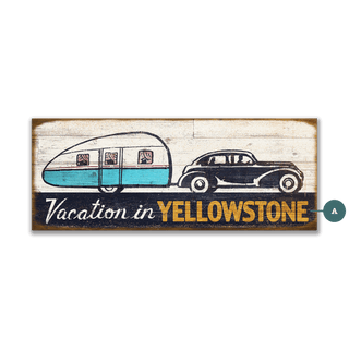 Vacation In... - Wood & Metal Wall Art Wood & Metal Signs Marty Mummert Studio