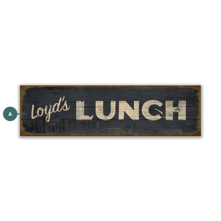 Loyd's Lunch - Wood & Metal Wall Art Wood & Metal Signs Marty Mummert Studio
