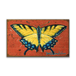 Yellow Swallowtail - Wood & Metal Wall Art