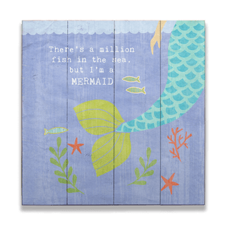 A Million Fish in the Sea - Wood Plank Wall Art Wood & Metal Signs Suzanne Nicoll