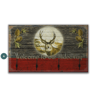 Deer Hideaway Coatrack Coatracks Marilynn Dwyer Mason