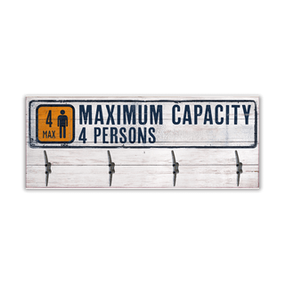Maximum Capacity Coatrack Coatracks Old Wood Signs