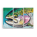 Rainbow Trout Aluminum Box Art by Ed Anderson - Rainbow Trout